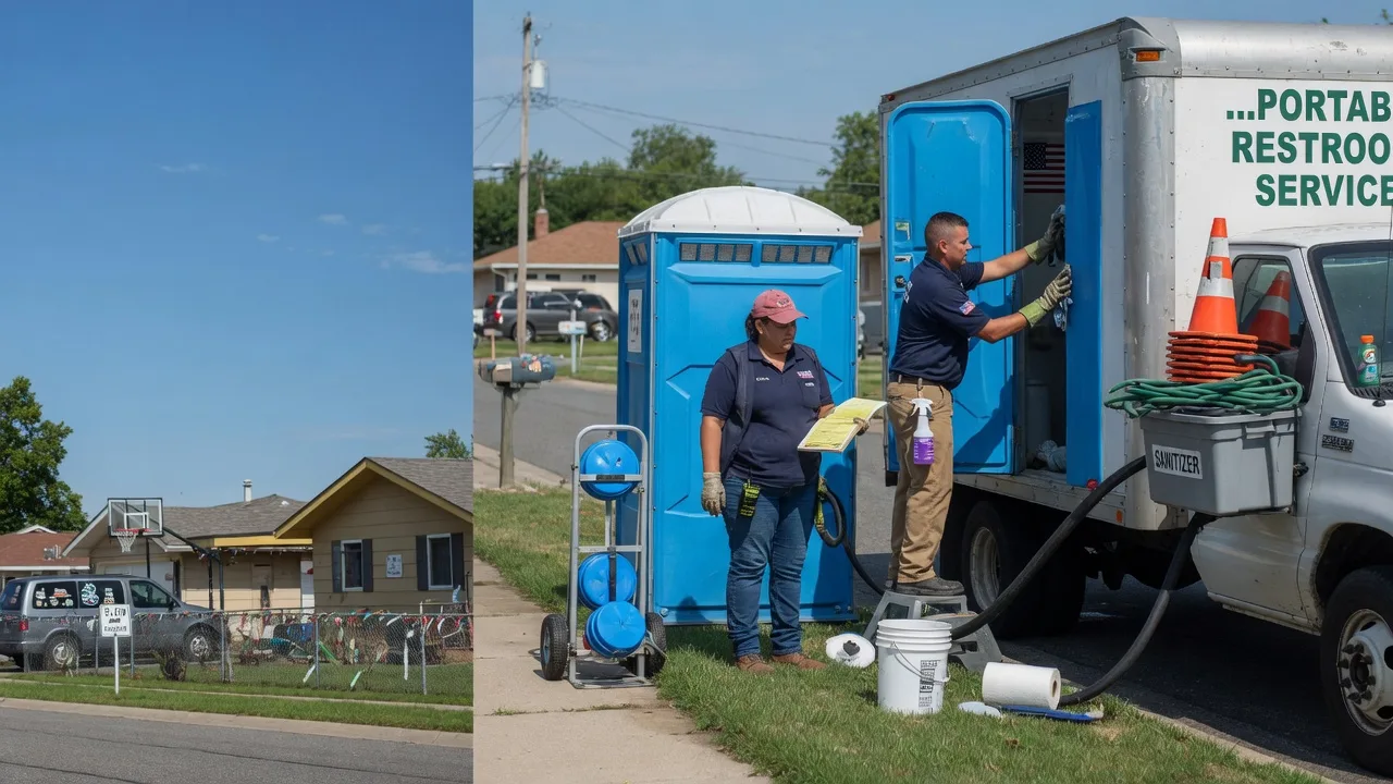 Portable Toilet Rental in Bessie, OK near me